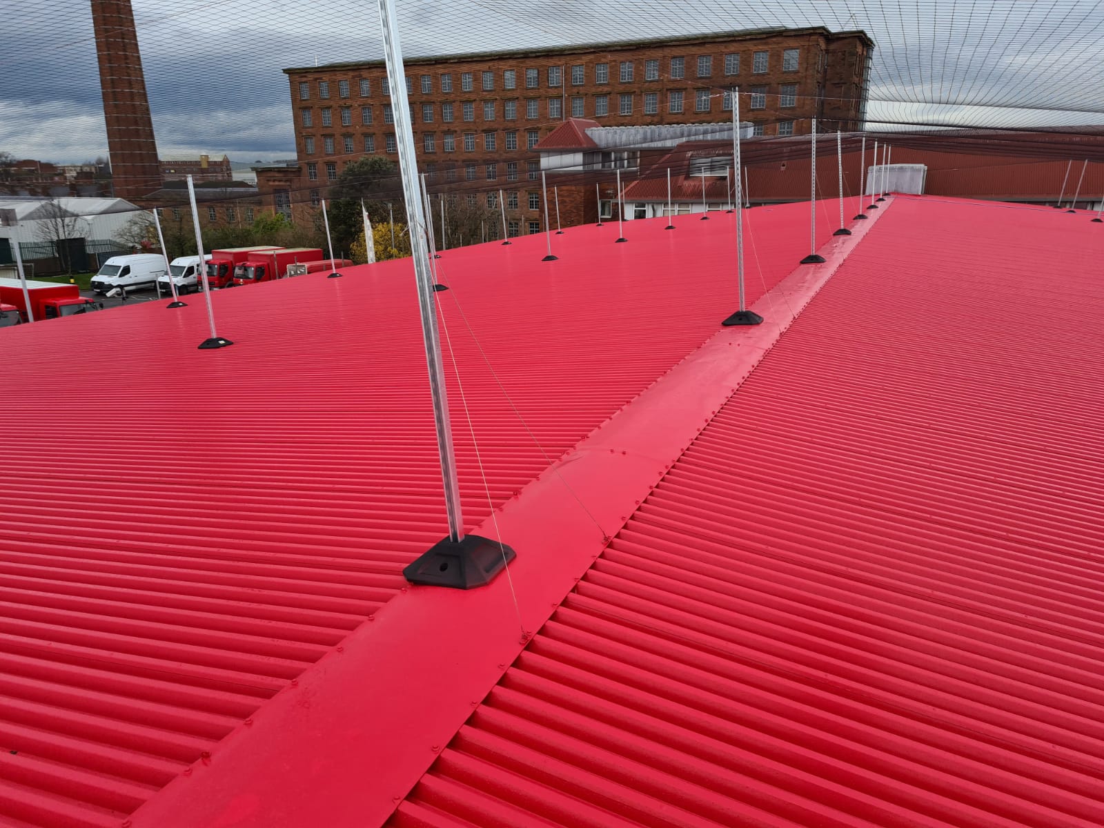 Finished Royal Mail roofing project