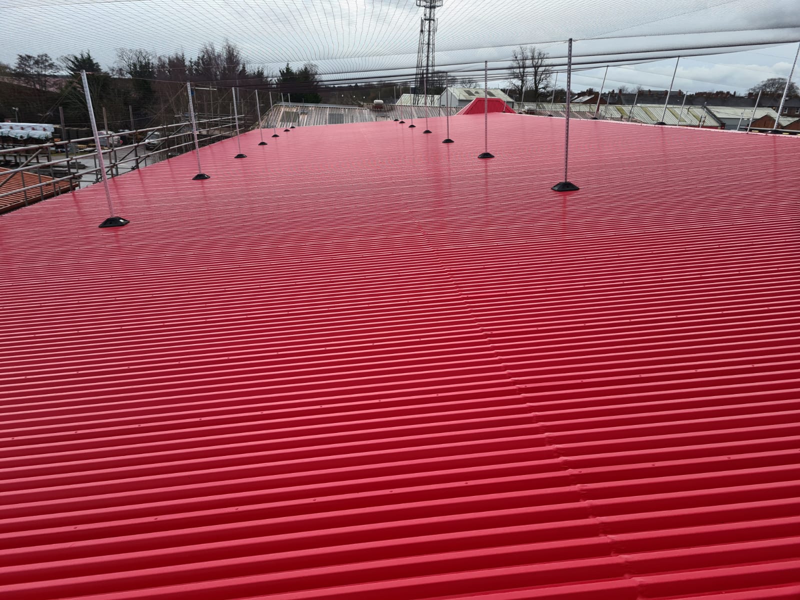 Royal Mail roof resprayed